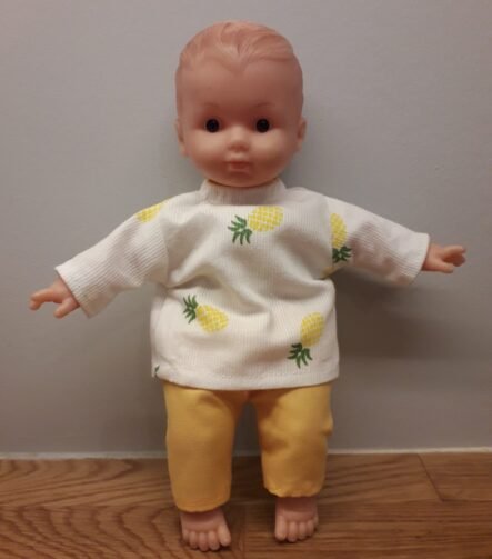 Chemise poupon ananas