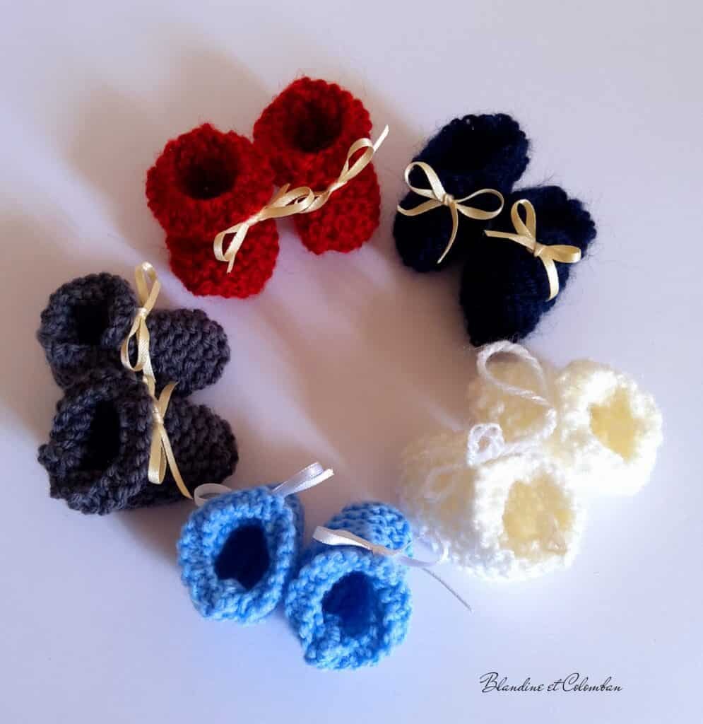 Chaussons poupée 28-32 cm