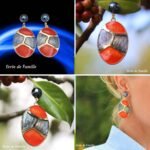 Boucles d'oreilles ARA ROUGE – Image 3