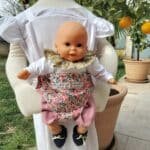 Porte-poupée Liberty Wiltshire Blandine et Colomban