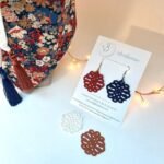 Boucles d'oreilles brodées interchangeables – Image 47