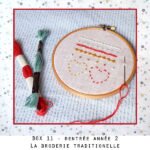 BOX 11 - Année 2 - La broderie traditionnelle - Projet : ma trousse complètement personnalisée - Ma box de rentrée – Image 3