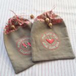 BOX 04 - Année 1 - fille ou garçon - La couture anglaise - Projet de 2 pochons à linge - Ma box de l'été