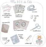 BOX 04 - Année 1 - fille ou garçon - La couture anglaise - Projet de 2 pochons à linge - Ma box de l'été – Image 3