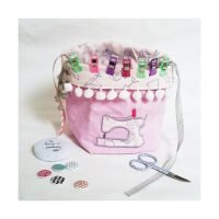 BOX 06 - Année 1 - Coudre un galon à pompons - Projet : vide poche couture à pompons - Ma box d'automne