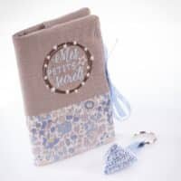 BOX 02 - Année 1 - Petits points à la main - Projet de housse de carnet secret - Ma box de février