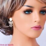 BOUCLES D'OREILLES HERMINE – Image 2