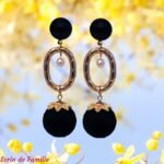 Boucles d'oreilles PATTE DE VELOURS