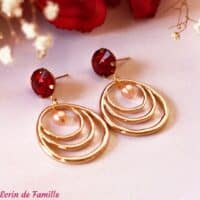 Boucles d'oreilles ONDINE