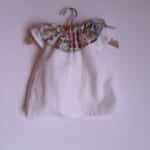 Robe blanche col Liberty Betsy – Image 2