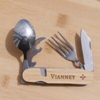 Couverts de camping détachables