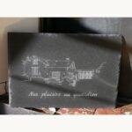 Ardoise personnalisée maison d’après photo – Image 3