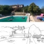 Ardoise personnalisée maison d’après photo – Image 4